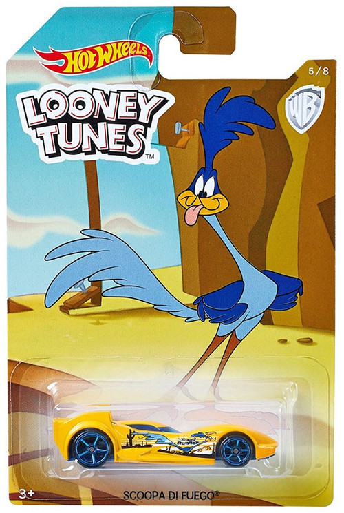 Hot Wheels Looney Tunes Scoopa Di Fuego 164 Diecast Car 58 Road