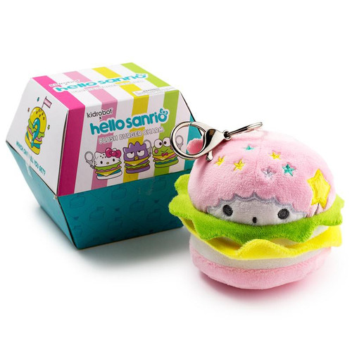 Sanrio Hello Kitty Plush Burger Charm 3.5 Mystery Pack 1 RANDOM Figure  Kidrobot NECA - ToyWiz