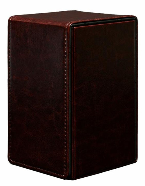 Ultra Pro Alcove Tower Cowhide Deck Box - ToyWiz