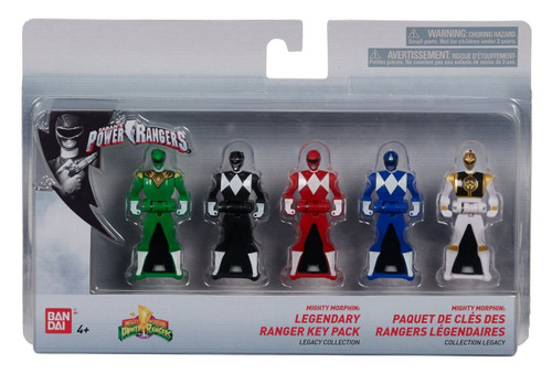 Power Rangers Mighty Morphin Legendary Ranger Key Pack Legacy