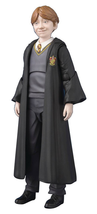Set 6 Action Figure Harry Potter, Ron Weasley, Hermione Granger, S.H. Figuarts Style, 15cm - Foto 2