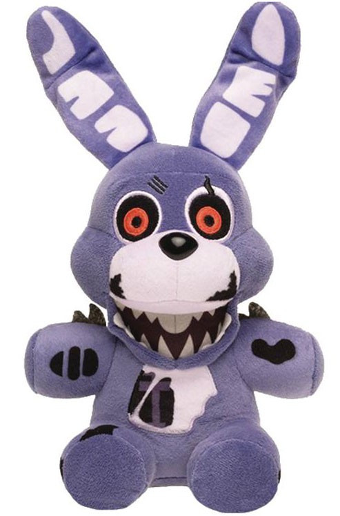 11''FNAF Purple Bonnie horror Plush doll game Toy Animal stuffed gift for  kids