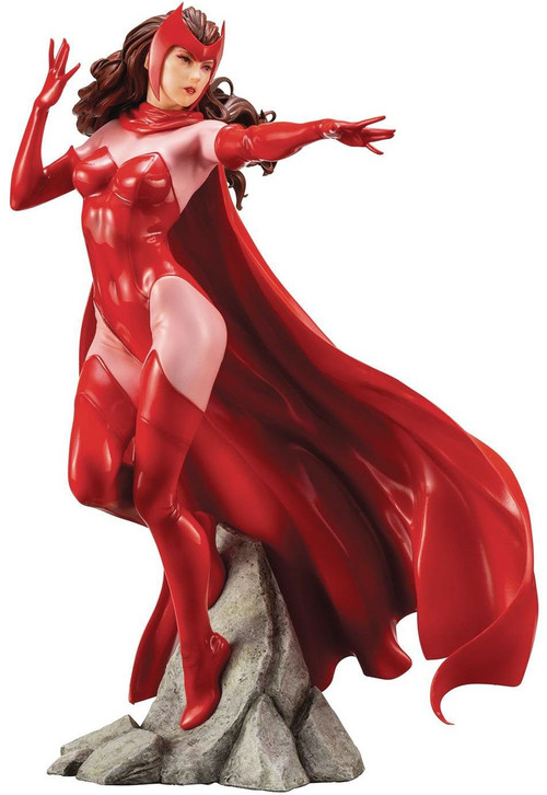 Marvel Avengers ArtFX Scarlet Witch 110 Statue Camic Version