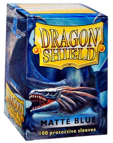 Dragon Shield Matte Blue Standard Card Sleeves 100 Count Arcane Tinmen - ToyWiz Dragon Shield Matte Blue Standard Card Sleeves 100 Count Arcane Tinmen - ToyWiz