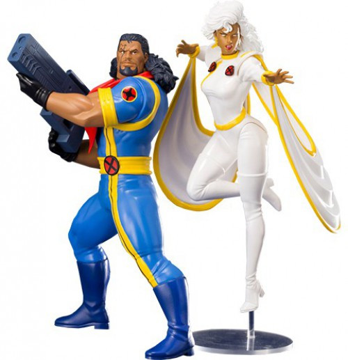 Marvel X-Men 92 ArtFX Bishop Storm 110 Statue 2-Pack
