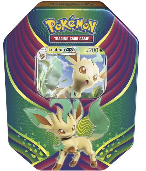 Pokemon Evolution Celebration Leafeon-GX Collector Tin