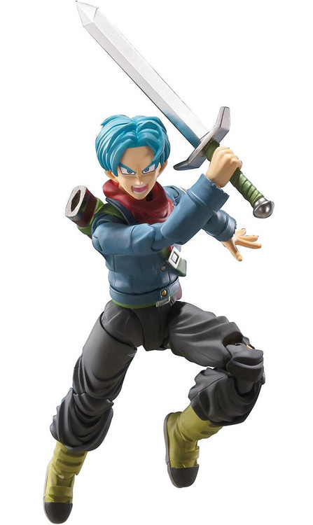 Dragon Ball Z S.H.Figuarts Super Saiyan Trunks 7.5 Action Figure Infinte  Latent Super Power Bandai Japan - ToyWiz