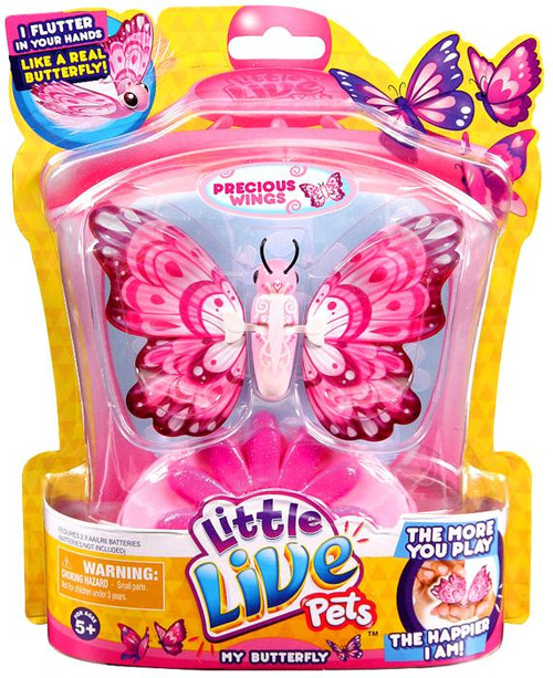 Little Live Pets My Butterfly Precious Wings Starter Pack Moose Toys ...