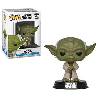 Funko Star Wars Clone Wars POP Star Wars Yoda Vinyl Bobble Head