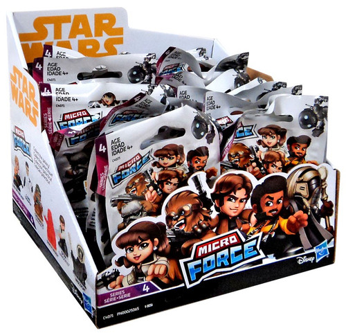 Star Wars Micro Force Series 4 Mystery Box 24 Packs Hasbro - ToyWiz