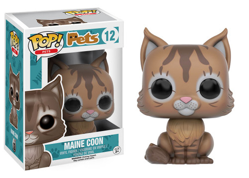 Funko Pets POP Pets Maine Coon Vinyl Figure 12 Damaged Package