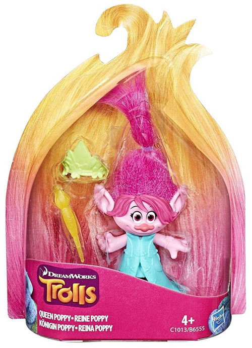 Trolls Troll Town Queen Poppy Action Figure Loose Hasbro Toys - ToyWiz