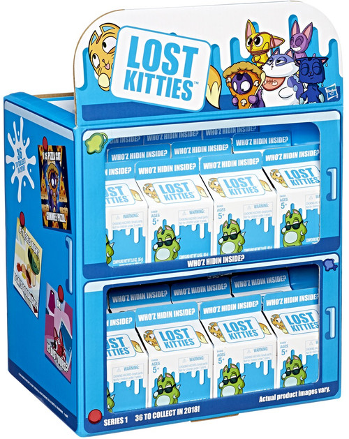 Lost Kitties Series 1 Mystery Box Wave 3, 24 Packs Hasbro