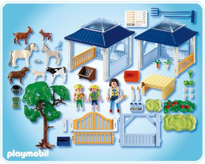 Playmobil Zoo Animal Clinic Animal Nursery Set 4344 Damaged