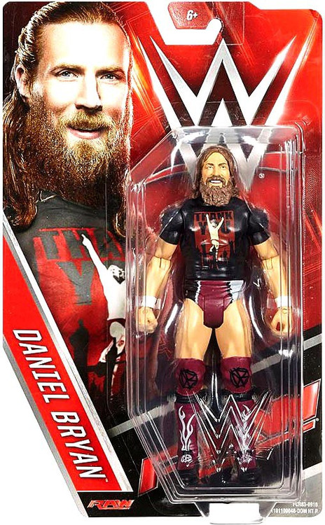 WWEフィギュア  ダニエル・ブライアン　他合計4体 WWE Wrestling Series 66 Daniel Bryan 6 Action Figure Damaged