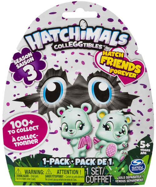 Always looking 様チャーム3点セット×3 Hatchimals CollEGGtibles Season 3 Hatch Friends Forever Mystery 1