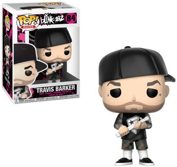 Funko Blink 182 POP Rocks Travis Barker Vinyl Figure 84 - ToyWiz