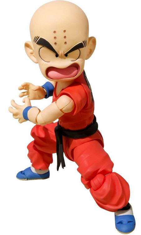 Dragon Ball S.H.Figuarts Kid Krillin 3.9 Action Figure Bandai