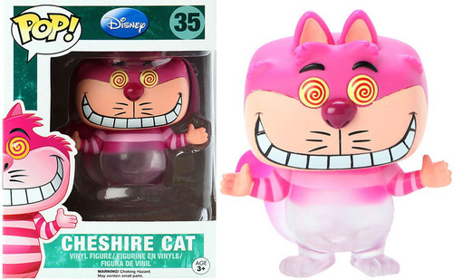 Funko Disney Alice in Wonderland POP Disney Cheshire Cat Exclusive Vinyl  Figure 178 Flocked, Damaged Package - ToyWiz