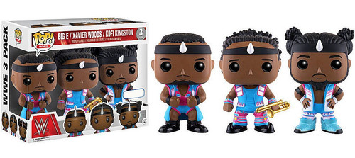 Funko WWE Wrestling POP WWE Big E, Xavier Woods Kofi Kingston