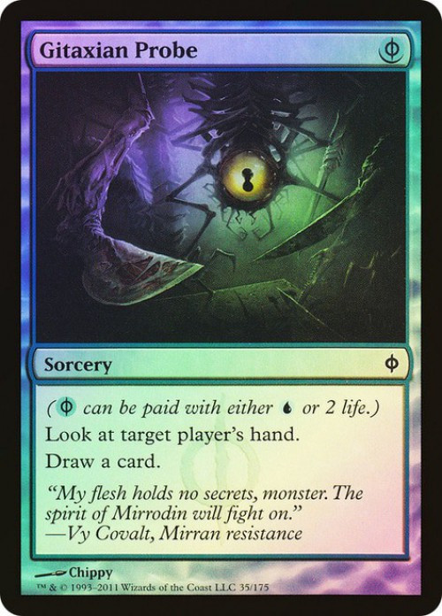 Magic The Gathering New Phyrexia Single Card Common Gitaxian Probe