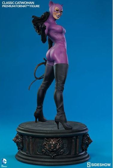 Statue Catwoman Classic DC Comics – Sideshow, Résine, Sans Boîte D'origine