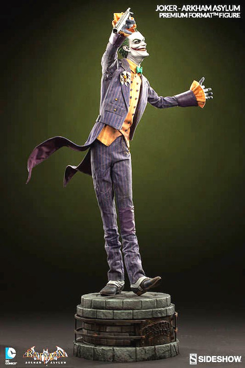 Batman Arkham Asylum The Joker 24 Collectible Figure Sideshow ...