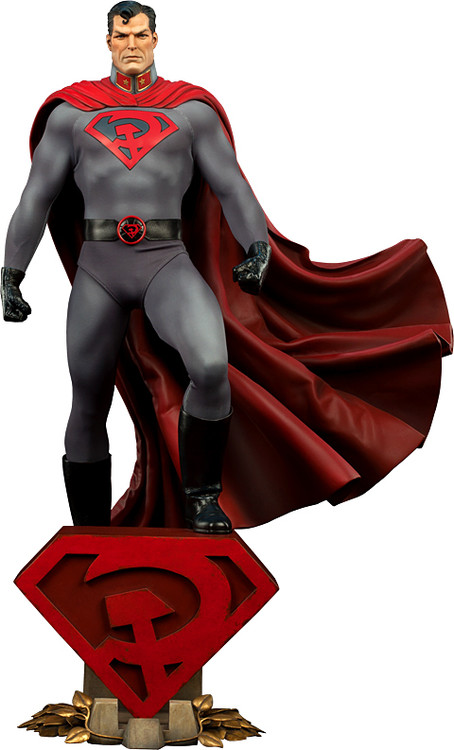 DC Premium Format Red Son Superman 14 Figure Sideshow