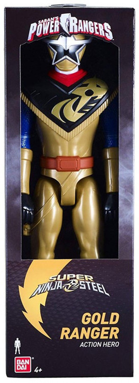 Power Rangers Super Ninja Steel Gold Ranger 5 Action Figure Bandai America  - ToyWiz
