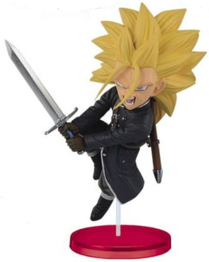 Super Dragon Ball Heroes WCF Figure Collection Vol.2 Super Sayian 3 Trunks 2.75-Inch Collectible PVC Figure [Xenoverse]