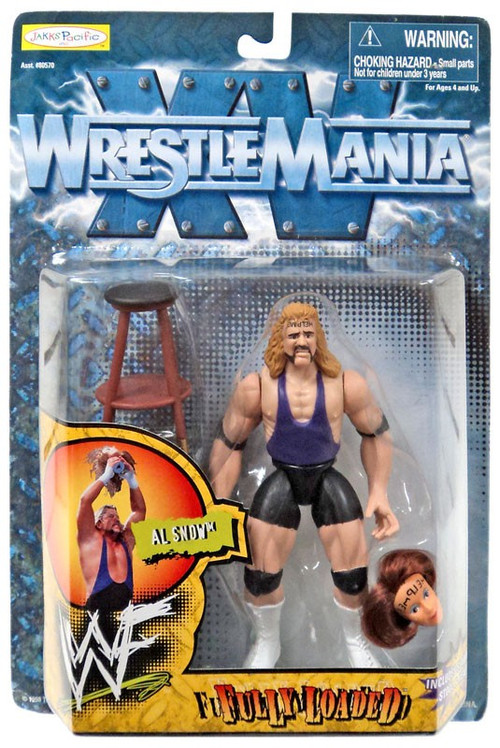 WWE Wrestling WrestleMania XV Fully Loaded Al Snow 6 Action Figure