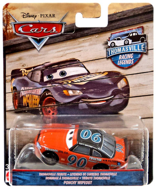 Disney Pixar Cars Cars 3 Thomasville Racing Legends Ponchy Wipeout  