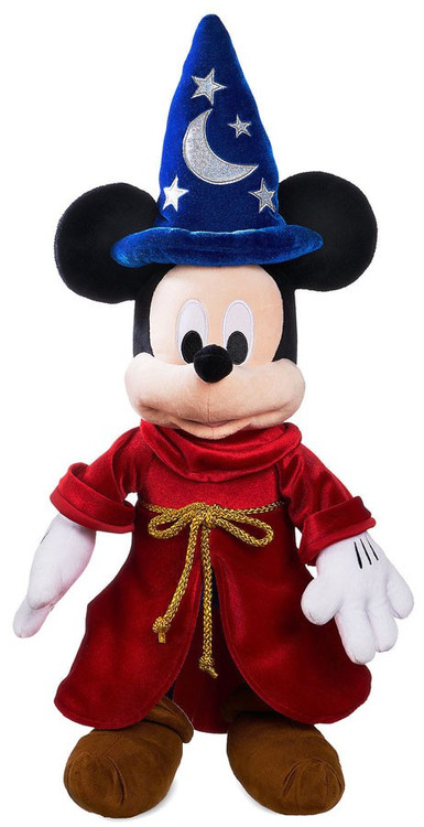 Disney Fantasia Sorcerer Mickey Mouse Exclusive 22.5 Plush Dark