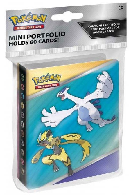 Pokemon Sun Moon Lost Thunder Mini Portfolio Includes 1 Booster