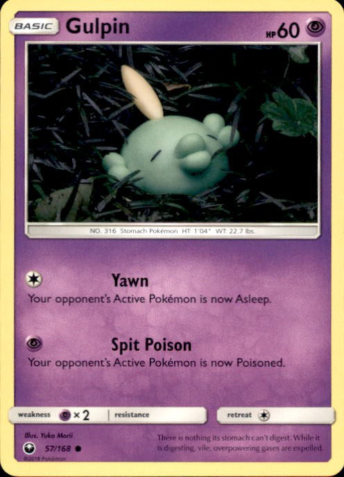 gulpin pokemon card value Pokemon - Gulpin (37/119) main image 0