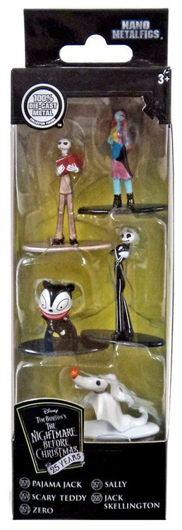 Disney Nightmare Before Christmas Nano Metalfigs Pajama Jack