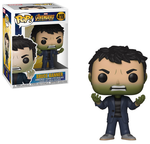 Funko Marvel Avengers Infinity War POP Marvel Bruce Banner