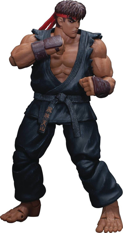 新品 ストームコレクティブルズ　ストリートファイターⅡ EVIL RYU リュウ Ultra Street Fighter 2 Evil Ryu Action Figure Storm