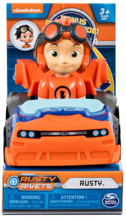 Rusty Rivets Toys Racer Nickelodeon Rusty Rivets Racers Rusty Figure Bonus Parts Spin Master ...