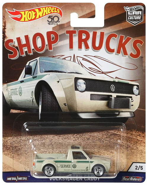 Hot Wheels Volkswagen ミニカーセット Hot Wheels Car Culture Shop Trucks Volkswagen Caddy 164 Diecast