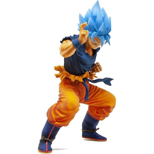 From HandMade Dragon Ball Goku Super Saiyan Blue 2 Anime Figure :  : Toys