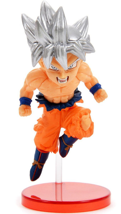 Dragon Ball Super WCF Saiyans Bravery Vol. 2 Ultra Instinct Son Goku 2.8-Inch Collectible PVC Figure