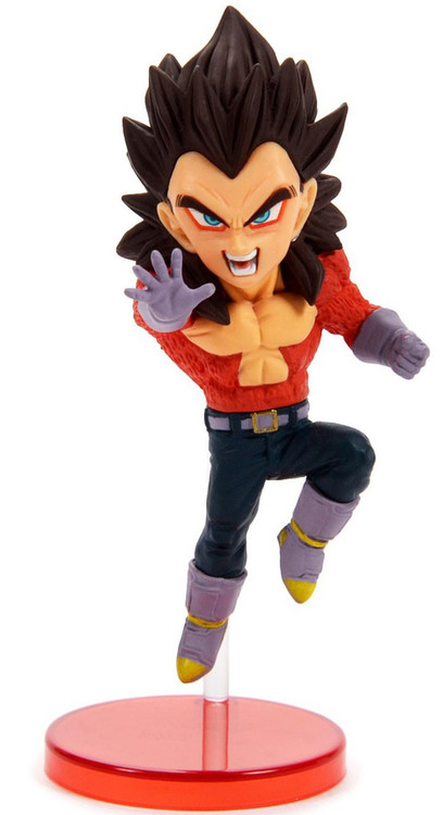 Dragon Ball GT WCF Saiyans Bravery Vol. 2 Super Saiyan 4 Vegeta 2.8-Inch Collectible PVC Figure