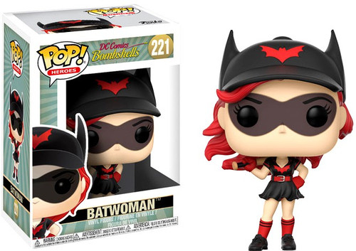 Funko DC Bombshells POP Heroes Batwoman Vinyl Figure 221 Damaged