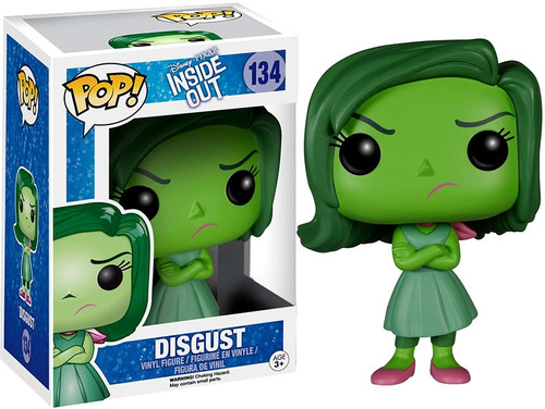Funko Disney Pixar Inside Out POP Disney Disgust Vinyl Figure 134