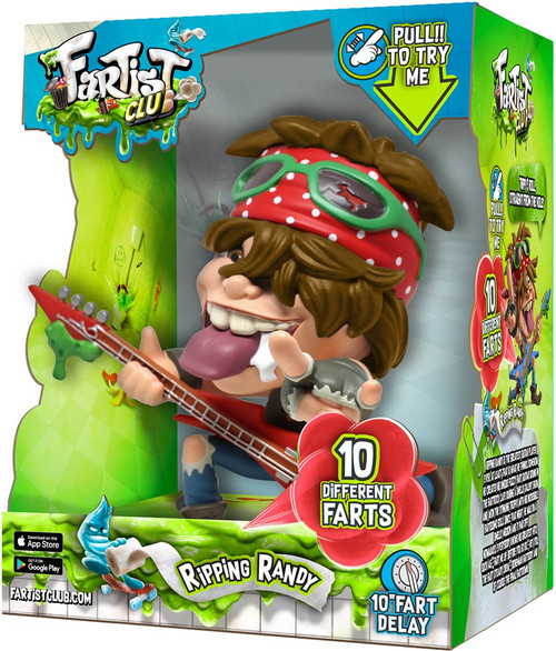 Fartist Club Ripping Randy Action Figure [Red]
