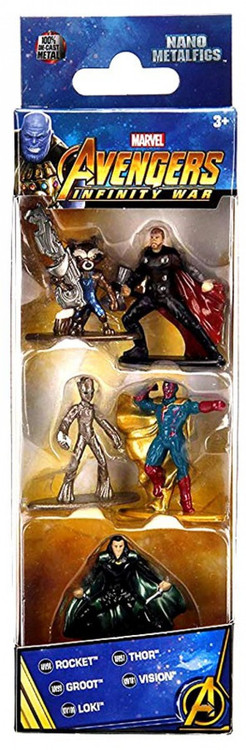 Figurine Métallique Jada Toys Marvel Infinity Saga - Groot Metalfigs - Neuf De Stock