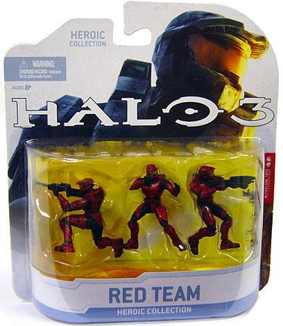 McFarlane Toys Halo 3 Heroic Collection Red Team Mini Figure 3