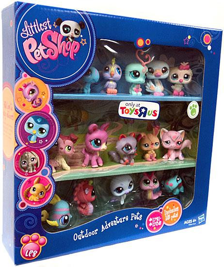 Littlest Pet Shop Playtime Adventures Mini Figure 9-Pack Hasbro Toys -  ToyWiz