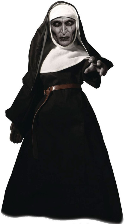 The Conjuring 2 MDS Designer Series The Nun 18 Roto Plush Doll Film  Accurate Mezco Toyz